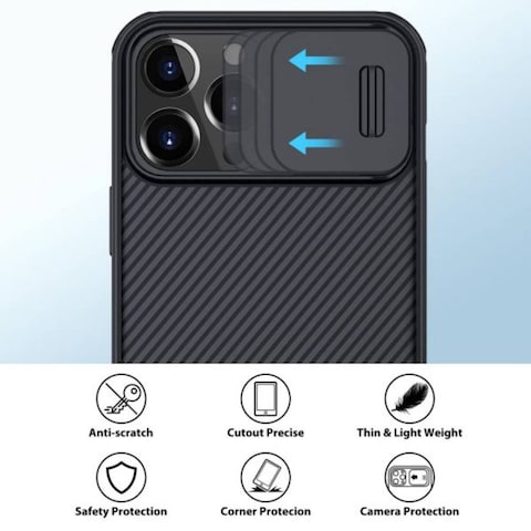 Iphone 13 Pro CamSheild Case Cover With Slide Camera Protection