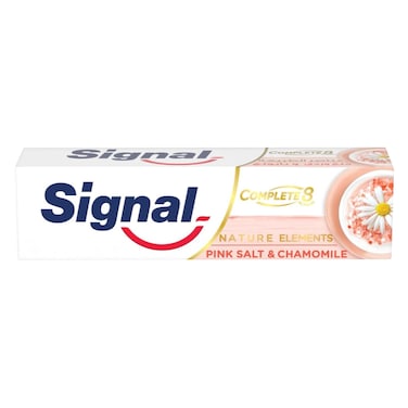 Signal Complete 8 Nature Elements Toothpaste Pink Salt and Chamomile 75ml