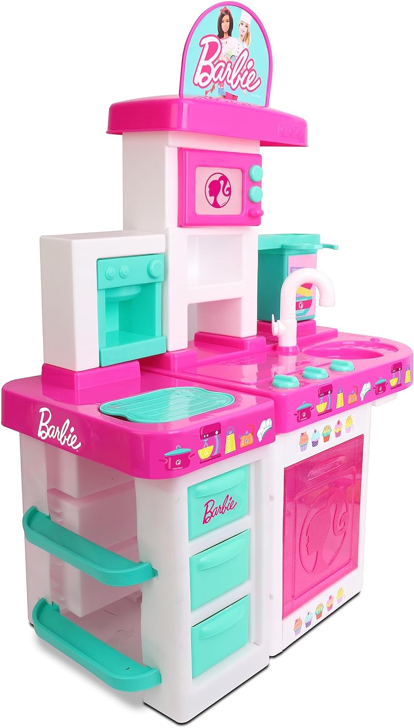 Barbie Large Kitchen with Light and Sound (TSH-5165)