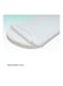 Moon Crib &amp; Bassinet Mattress - Removable And Washable Cover. 5 Layers Provided For Comfort. Hypoallergenic Material. Breathable Foam Interior, 0 M+, White