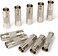 BNC Female to Female Coupler Connector Adapter for CCTV Camera Video SDI/BNC Cable Joining Extension(Pack 0f 10)