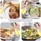 2 pack Oil Sprayer for Cooking, Olive Oil Sprayer Mister, Olive Oil Spray Bottle, Olive Oil Spray Clear Glass Oil Dispenser for Salad, BBQ, Kitchen Baking, Roasting (200ml)