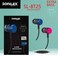 SOniLEX SL-BT25 Magnetic Earphones Bluetooth Headset&nbsp;&nbsp;(Multicolor, In the Ear)