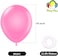 Party Time 20-Pieces 10 inches Standard Pink Balloons, Latex Balloons For Baby Shower, Bridal Shower, Valentine's Day, Wedding Decor &amp; Birthday Party Decoration - Party Supplies