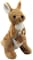 Passionfruit Plush Doll Stuffed Animal Super Soft, Huggable Kangaroo Toy For Baby And Toddler Boys, Girls Snuggle, Cuddle Pillow With Pp Cotton Filling Great Gift Idea Birthdays Holidays