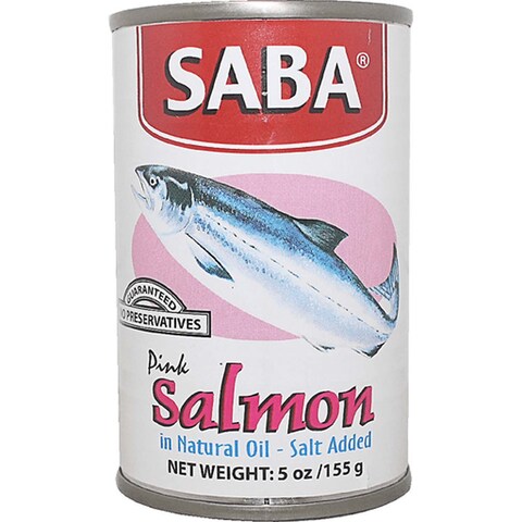 SABA PINK SALMON IN OIL 155G