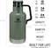 Stanley Classic Easy-Pour Growler 1.9L / 64Oz Hammertone Green