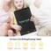 Generic-8.5 Inch LCD Drawing Tablet Portable Digital Pad Writing Notepad Electronic Graphic Board Notes Reminder with Stylus Pen(Black)
