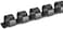 Generic Plastic Binding Comb, 8mm Black