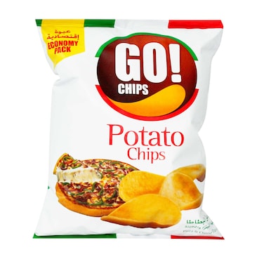 Go Chips - Potato Chips Pizza &amp; Cheese Flavor 80g