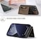 Excuse Premium Case For iPhone 14 Pro Max, Leather Phone Case Back Cover Magnetic Detachable Trifold Wallet Card Holder For iPhone 14 Pro - Coffee