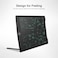 KKmoon - 8.5 Inch LCD Drawing Tablet Portable Digital Pad Writing Notepad Electronic Graphic Board Notes Reminder Font Bold with Stylus Pen(Black)