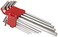 ABBASALI 9pc Hex Allen Key Wrench Set Ex-long (1.5-10.0mm