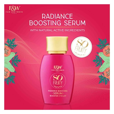 Fair &amp; White So Fruity Papaya Radiance Boosting Serum 30ml
