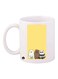 Bp We Bare Bears Printed Mug White/Brown/Black Standard Size