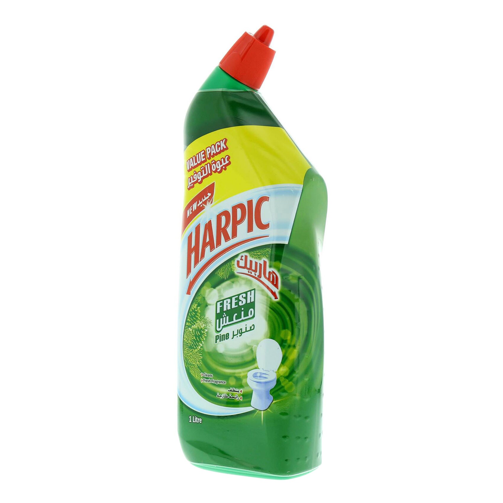 Harpic Fresh Pine Toilet Cleaner 1 Liter product thumbnail 2