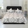 In House Lamar Velvet Bed Frame - King - 200x200 cm - Black