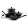 Amercook Cookware Black Set 9 Pieces