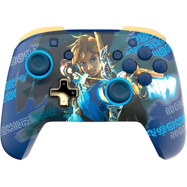 PDP Rematch The Legend of Zelda Glow In The Dark Wireless Controller For Nintendo Switch Link Hero