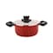 Tefal Tempo Flame Casserole With Lid Red 28cm