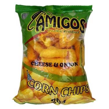 Amigos Cheese And Onion Corn Chips 20G