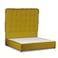 In House Al Shahba Velvet Bed Frame - Single - 200x90 cm - Gold