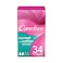 Carefree Normal With Cotton Extract Feel And Touch Pantyliners 34 Pieces