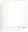 Schneider Avataron Two Gang One Way Switch 16Amps 250V White, E8332L1_We