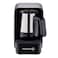 Korkmaz KOR A863 Coffee Machine Moderna Black Satin