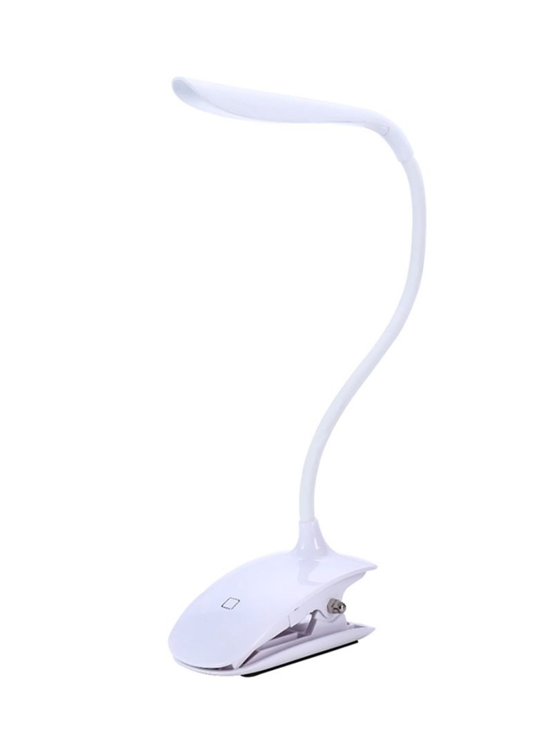 Generic - LED Table Lamp With Clip And Touch Switch White 96watts