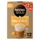 Nescafe Gold Vanilla Latte Instant Coffee Mix 18.5g Pack of 12