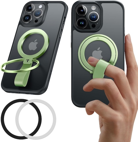 Torras Omniring (X003W12L43) Magnetic Phone Grip Holder MagSafe Ring For All Phones Green
