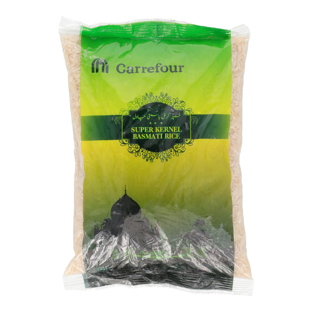 Careffore Cooking Rice Carrefour Super Kernel Basmati Rice 1 kg Online | Carrefour Pakistan