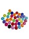 Acrylic Smiley Face Beads, Colorful Round for DIY Jewelry Making, Bracelet Earring Necklace DIY Craft Supplies Hair Accessories (10mm, 250 Pack )