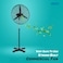 MODI Industrial Stand Fan Pedestal Stand Electric Commercial Industrial Fan