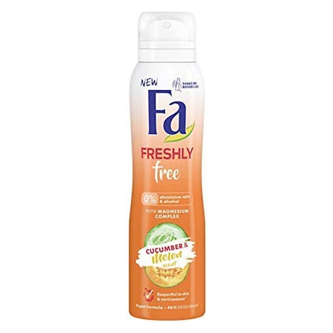 Fa Body Spray with Cucumber and Melon Scent for Women - 200 ml