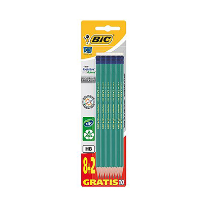 Bic Evolution Pencil HB 8+2 Free