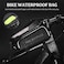 Bike Phone Bag Bike Front Frame Bag Waterproof Bicycle Phone Mount Bag Phone Case Holder Cycling Top Tube Frame Bag Compatible with iPhone X XS Max XR