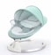 Lovely Baby Kids Rocker LB 88605 with Swing Function, Hanging Toys, Music, Canopy, &amp; Remote, Safe Swing Seat for Newborns, Rocking Chair for Small Infant Boy Girl 6-18 months - Green
