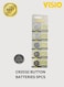 Visio CR2032 Button Batteries 5 Pcs Model: Cr2032