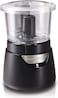 Hamilton Beach Stack &amp; Press Mini 700 ml Glass Bowl Food Processor &amp; Vegetable Chopper, 110V 60Hz USA Plug, Black (72860)