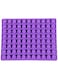 Generic 88-Cavity Round Mold Purple 38X29.5Cm