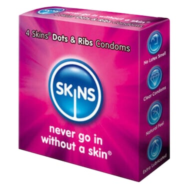 Skins Condoms Flavours 4Pack
