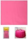 Generic Beautiful Plastic Table Cover -Fuchsia Colour- (137X182cm) (Pack Of 12 Unit)