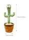 Xiuwoo Dancing Plant Cactus Plush Stuffed Toy With 120 Music Recording Audio And USB Charging