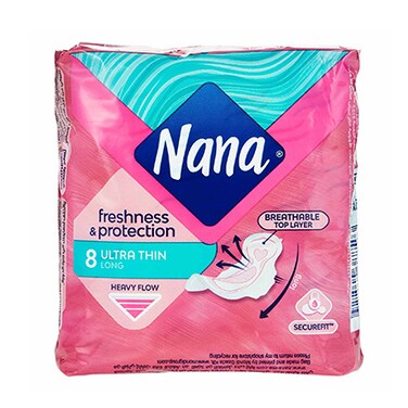 Nana Ladies Pads Ultra Long Super 8 Pads