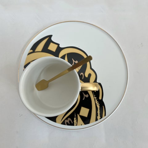 High Quality Russian Style Ceramic Mugs &amp; Saucers For Breakfast Afternoon Tea