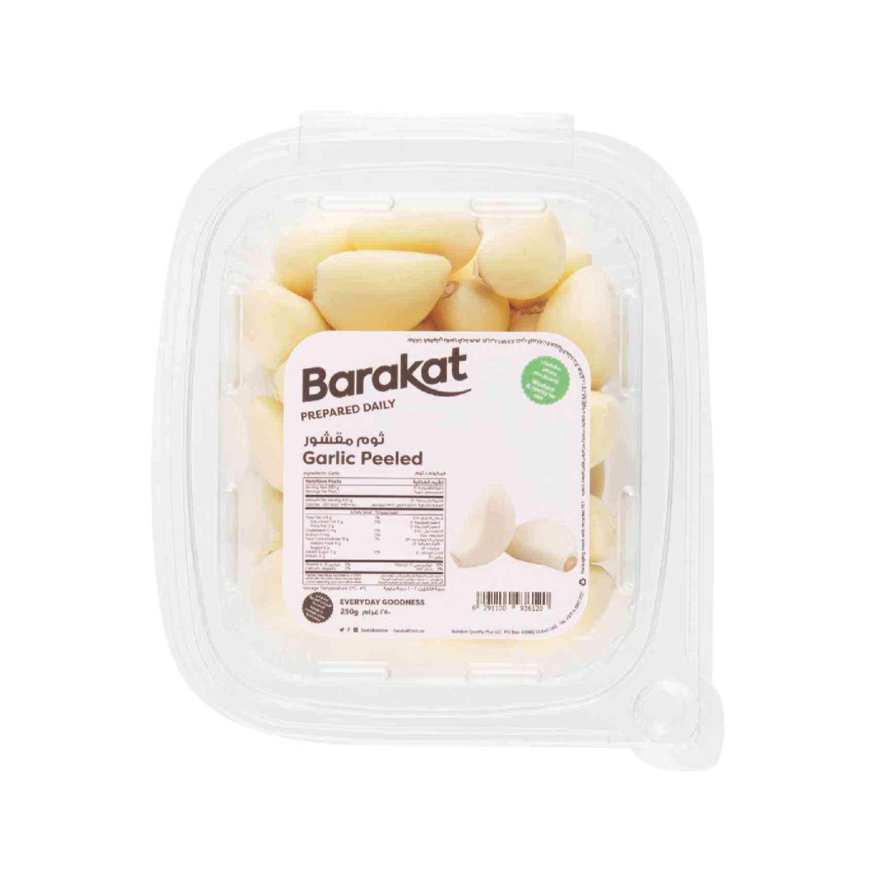 Barakat Garlic Peeled 250g