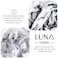 Luna Home King size 6 pieces  bedding set,marble design.