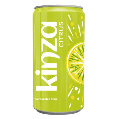 Kinza Citrus Carbonated Soft Drink 185ml